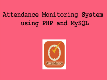 Attendance-Monitoring-System-using-PHP-and-MySQL-product