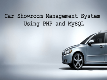 CarShowroomManagementSystem-UsingPHPandMySQL-project