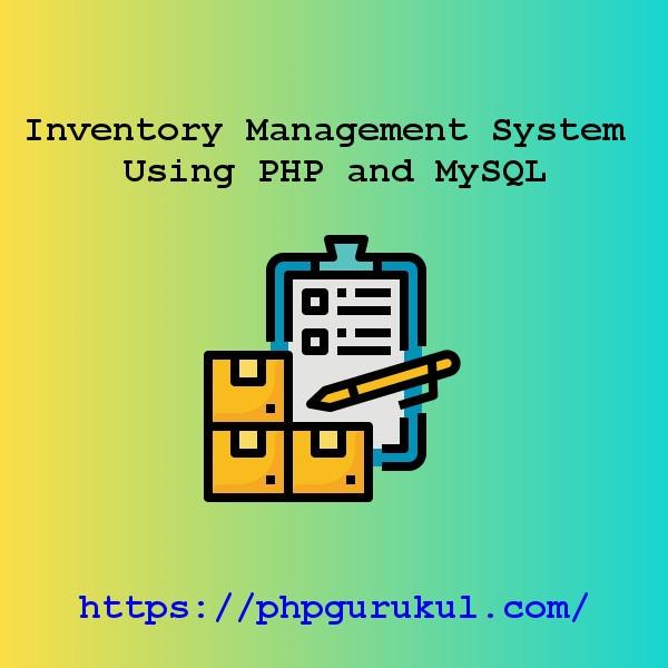 warehouse management system php source code
