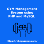 GYM_MS-Project-PHPGurukul