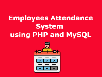 employee-attendance-system-php