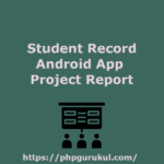 sraāpp-project-report