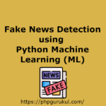 Fake-news-detection-Python-ml