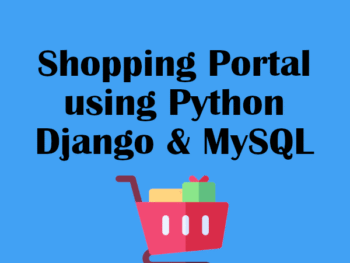 shopping-portal-python-Django