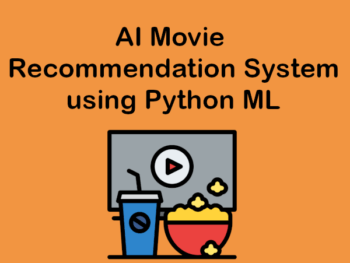 AI Movie Recommendation System using Python ML